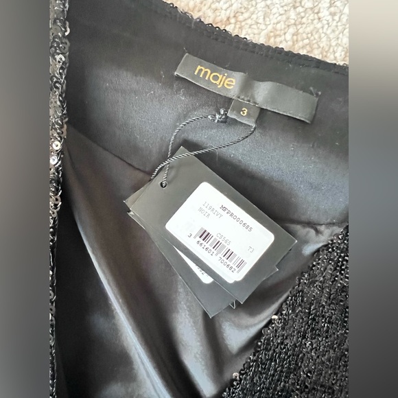 Sequins wrap blazer dress - Picture 3 of 5